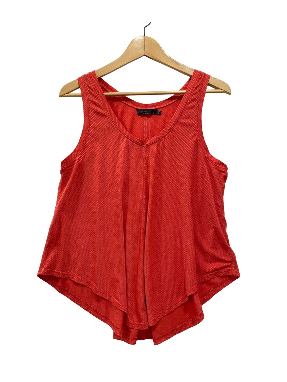 prAna Eldora Reversible Tank Size Small Red Orange Flowy Tank